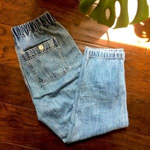 Madewell Drawstring Mom Jeans 🤍